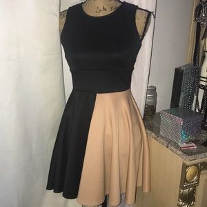 Black and Tan dress worn ONCE.